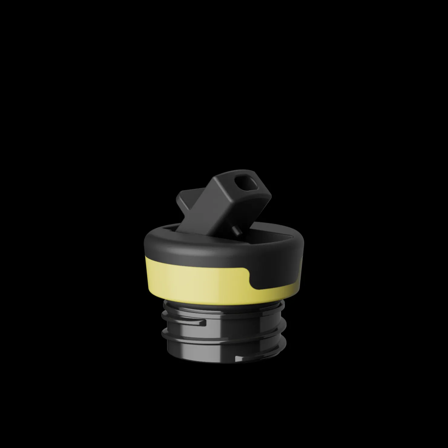 Accessories*24 Bottles Bottle Sport Lid Light Yellow