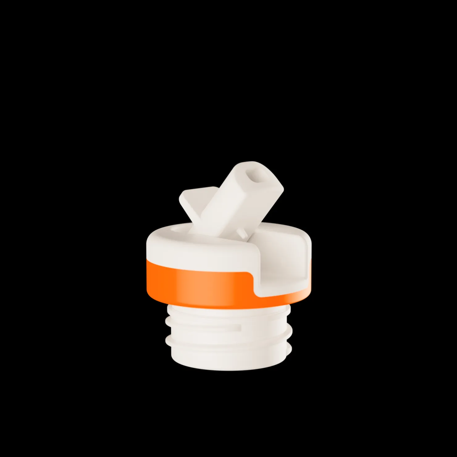 Accessories*24 Bottles Bottle Sport Lid White & Orange