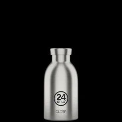 Clima Bottle*24 Bottles Brushed Steel 330 ml