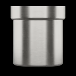 Straw Cup*24 Bottles Brushed Steel 800 ml