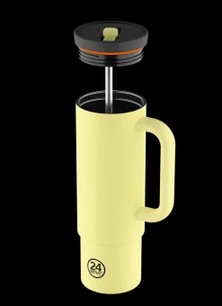 Straw Cup*24 Bottles Citrus 800 ml