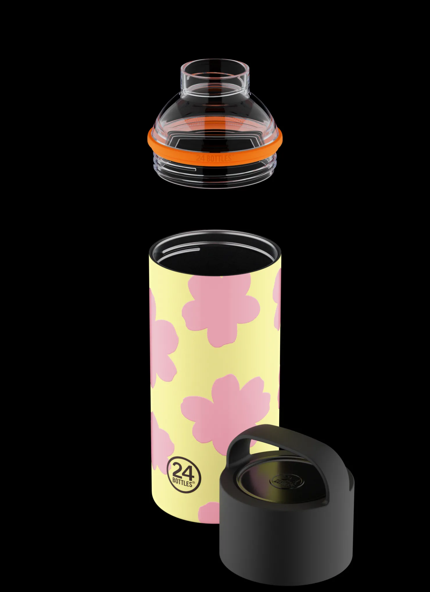 Spin Bottle*24 Bottles Daydreaming Yellow 730 ml