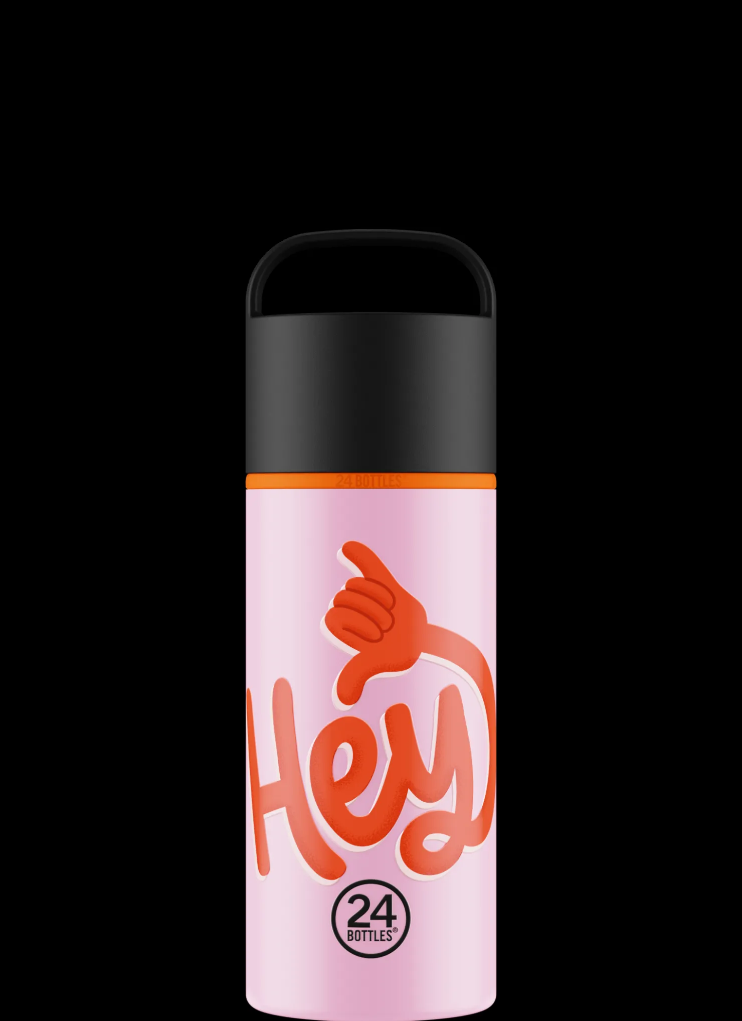 Spin Bottle*24 Bottles Hey! Pink 730 ml