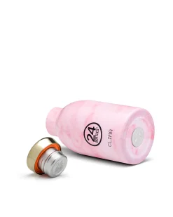 Clima Bottle*24 Bottles Marble Pink 330 ml