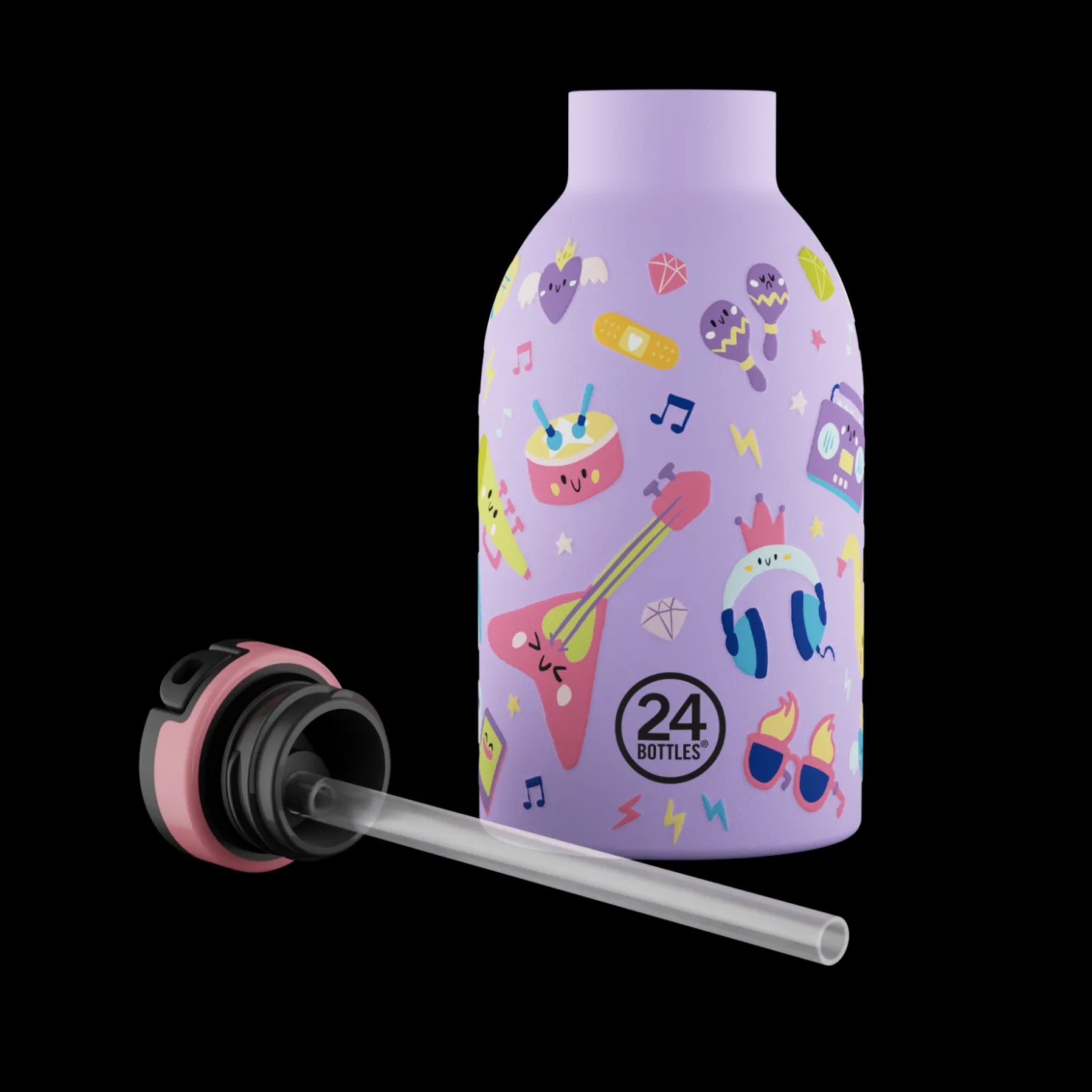 Kids Bottle*24 Bottles Music Friends 330 ml