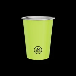 Accessories*24 Bottles REactive Party Cups Yellow/Green