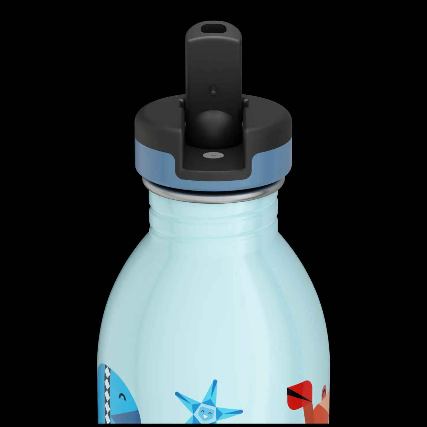Kids Bottle*24 Bottles Sea Friends 500 ml