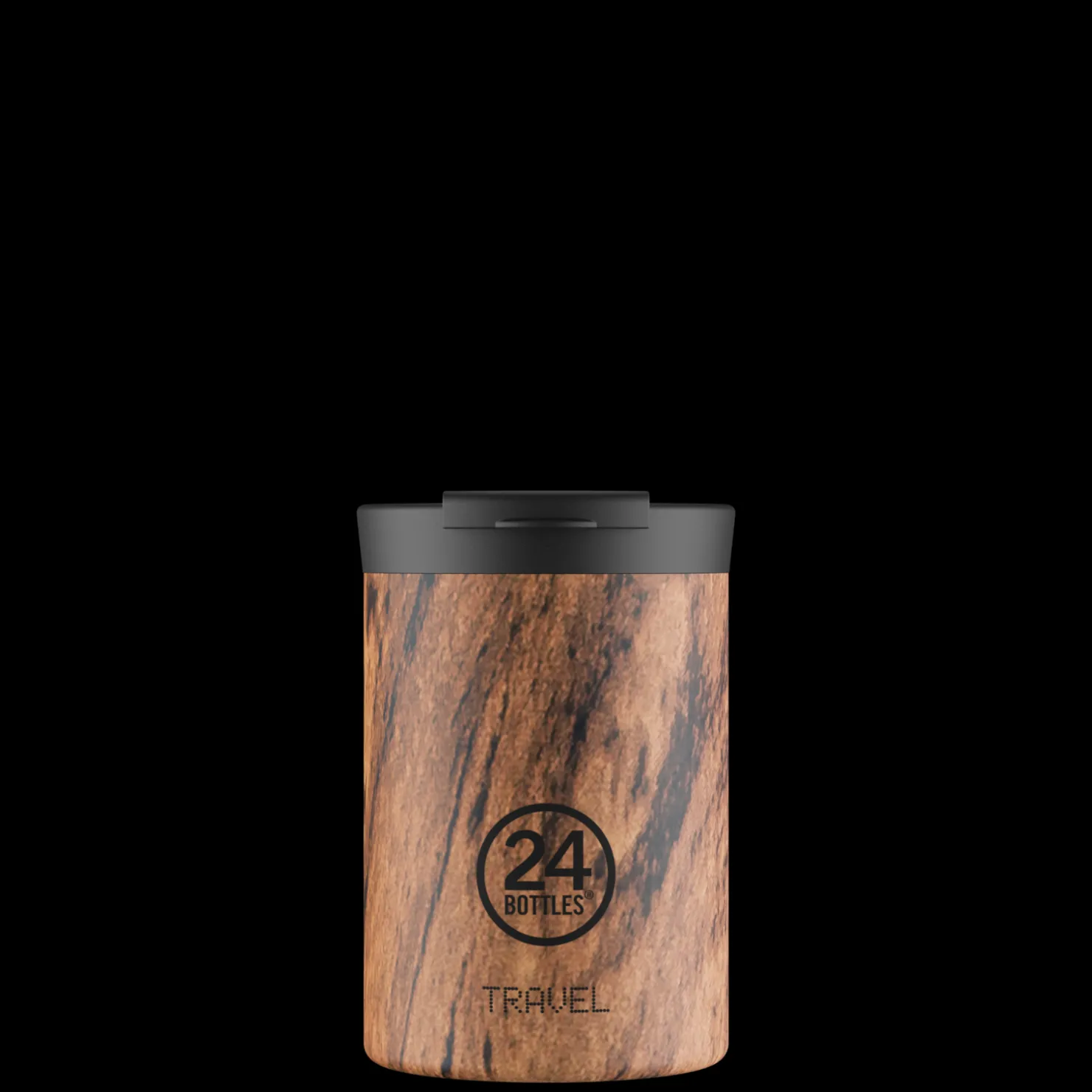 Travel Tumbler*24 Bottles Sequoia Wood 350 ml