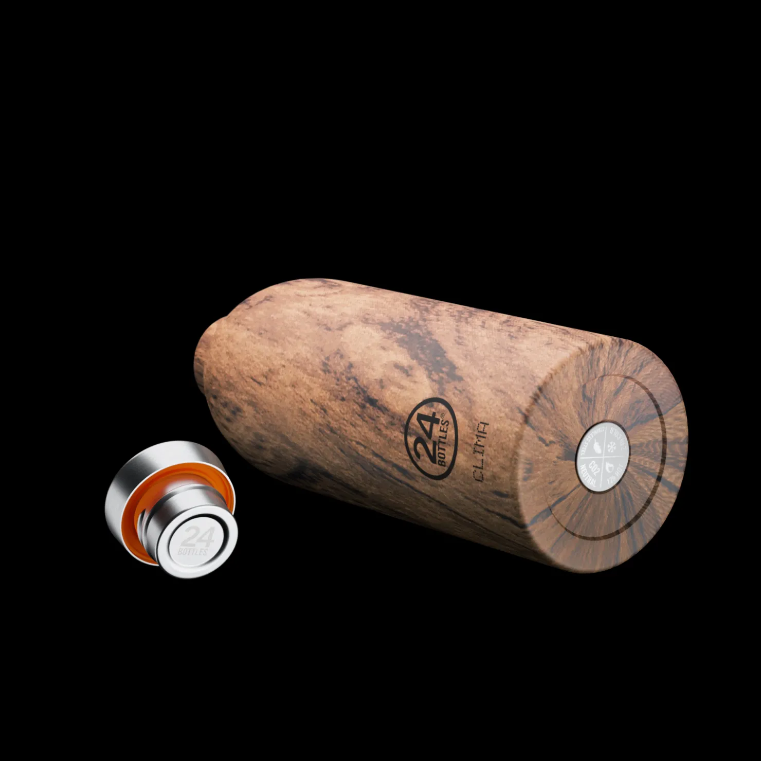 Clima Bottle*24 Bottles Sequoia Wood 850 ml