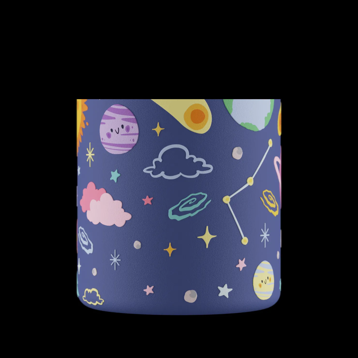 Kids Bottle*24 Bottles Space Friends 250 ml