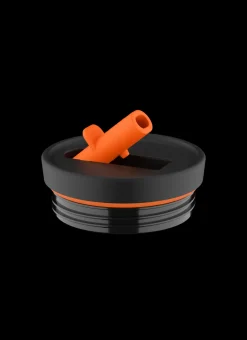 Accessories*24 Bottles Straw Lid Orange
